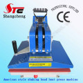 American Shaking Kopf Transferpresse Maschine 38 * 38 cm Digital Swing Weg Transfer Maschine Manuelle T-Shirt Presse Druckmaschine Stc-SD03